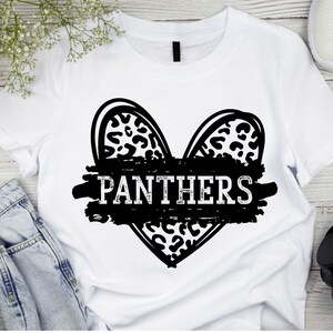 Panters SVG Panthers voetbal Svg Panthers Leopard Patch Svg Panthers hart Svg Panther Svg Panthers, Panthers Png, mascotte, Svg, Png, Ai, Circut,