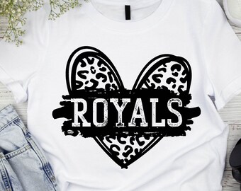 Royals SVG Royals Football Svg Royals Leopard Patch Svg Royals Heart Svg Royal Svg Royals,Royals Png,Mascot,Svg,Png,Ai,Circut,Sublimation