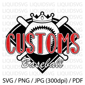 CUSTOM Baseball SVG Custom svg baseball Custom svg Custom Mascot svg Custom Mom svg Custom Pride svg Custom Cheer svg png,jpg,ai,dxf,eps