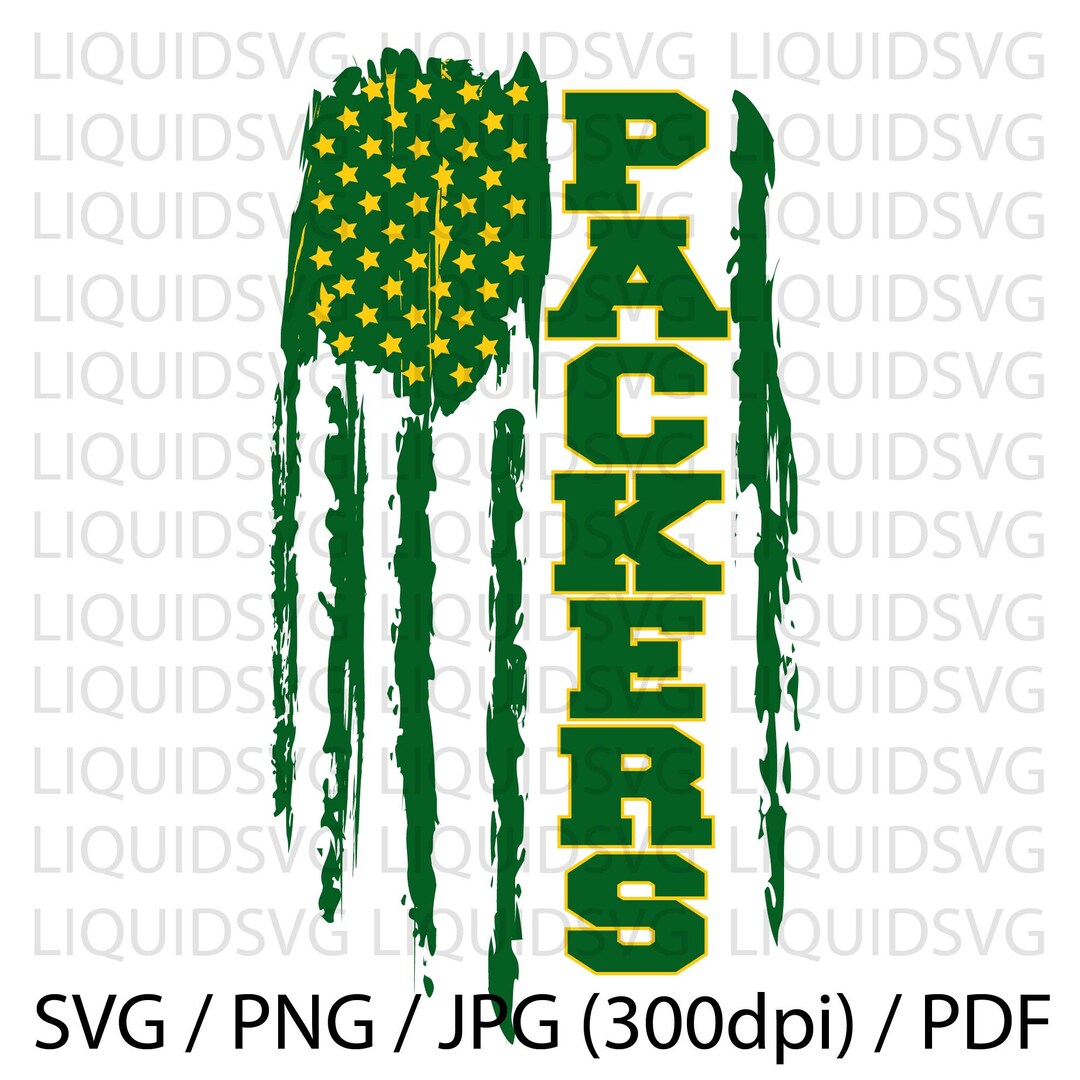 Packers SVG Packer Svg Packers Mascot Svg Packers Flag Svg Leopard