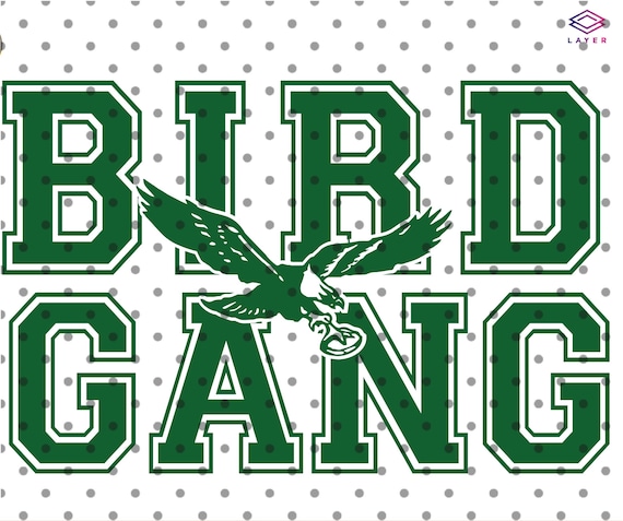 Bird Gang Eagle SVG PNG Football Eagles Philly Retro Philadelphia Digital  Download