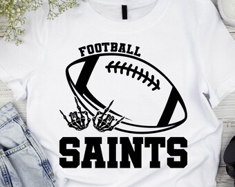 Saints SVG Saints Football Svg Saints Mascot Svg Saints Skeleton Svg Saint Svg Saints,Saints Png,Mascot,Svg,Png,Ai,Circut,Sublimation