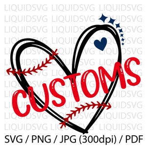 CUSTOM Baseball SVG Custom svg baseball Custom svg Custom Mascot svg Custom Mom svg Custom Pride svg Custom Cheer svg png,jpg,ai,dxf,eps
