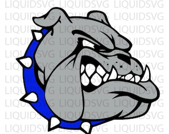Bulldog svg,Bulldogs svg,Bulldog mascot svg,Team mascot svg,School Mascot,sports mascot,College mascot,highschool sports,BLUE mascot png