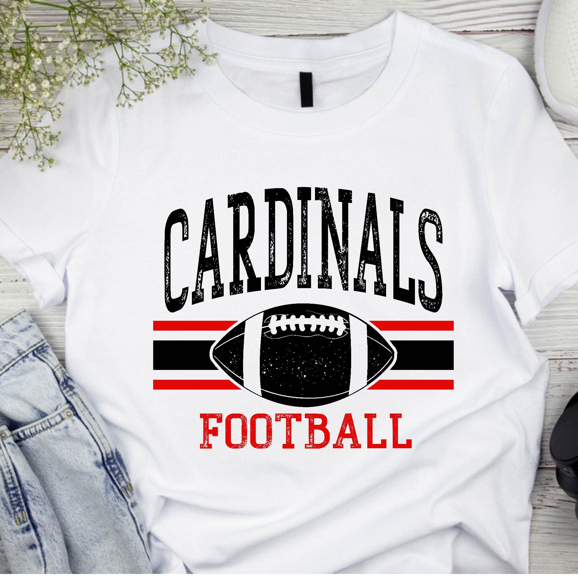Paquete SVG de Cardinals – Archivos de corte de la mascota de fútbol de Cardinals para Cricut y Silhouette (SVG PNG EPS DXF AI JPG)