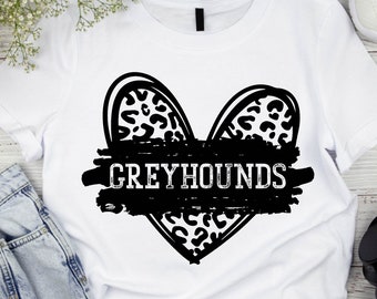 Greyhounds SVG Greyhounds Football Svg Greyhounds Leopard Patch Svg Greyhounds Heart Svg Greyhound Svg Greyhounds,Greyhounds Png,Mascot,Svg,
