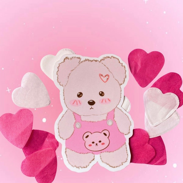 Kawaii bear sticker Sticker ours mignon