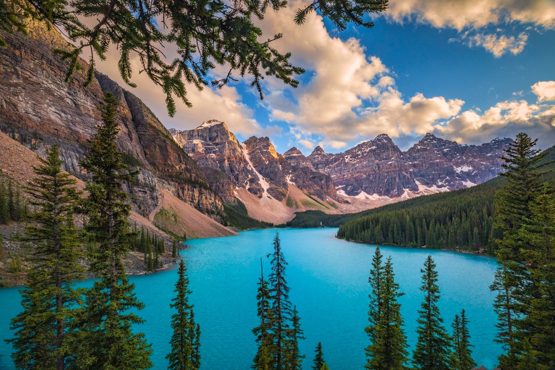 Moraine Lake Alberta Canada Banff National Park - Etsy