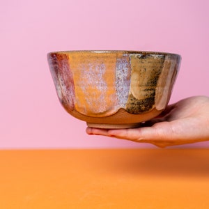 Joelle Bowl 1L Ceramic Handmade Present Pastel image 2