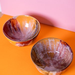 Joelle Bowl 1L Ceramic Handmade Present Pastel image 8