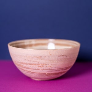 Sascha Bowl 650mL Ceramic Handmade Present Marble image 6