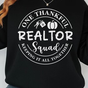 One Thankful Realtor SVG, Realtor PNG, Realtor Shirt Svg, Realtor Varsity Svg, Real Estate Svg, Realtor Gift, Realtor, Realtor Life Svg