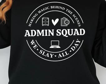 Admin Squad SVG PNG, Office Squad svg, Teacher Svg, Secretary Svg, Coworker Svg, Admin Squad Svg, Back To School Svg, School Secretary Svg