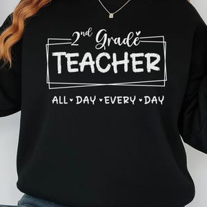 2. Klasse Lehrer SVG PNG, Zweite Klasse Lehrer, Lehrer zwart, Zweite Klasse daß, 2.Grad Grundschulkind, Lehrer-Shirt-Svg, Schulanfang-Svg