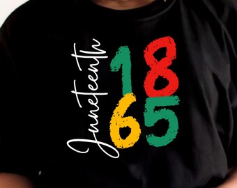 Juneteenth 1865 SVG, Black History Design (Digital Download)