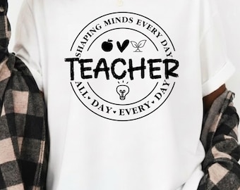 Teacher Appreciation SVG File for Cricut Silhouette, Educator SVG File ...