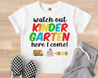Kindergarten SVG, Back to School, Erster Tag (Digitaler Download)