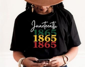 Juneteenth 1865 SVG, Black History Design (Digital Download)