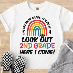 Bye Bye 1st Grade SVG PNG, 1st Grade Svg, End of School, End Of School Svg, Graduation Svg, Teacher Svg, School Svg, Peace Out First Grade