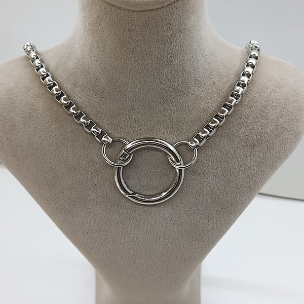 O Ring Necklace Etsy