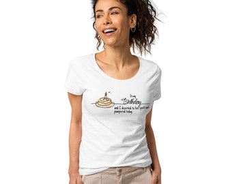 organic Birthday Self-Care t-shirt