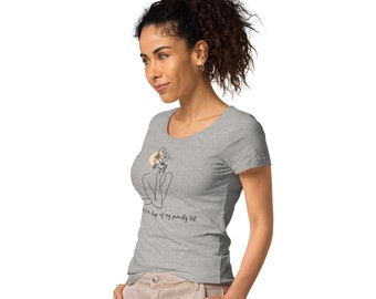 Women’s self-care organic t-shirt