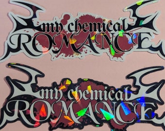 MCR My Chemical Romance Holographic Vinyl Sticker