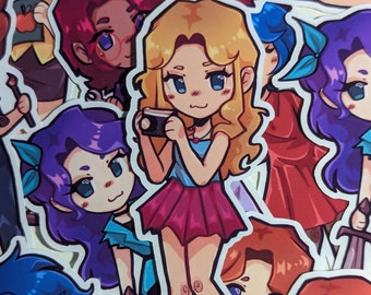 Stardew Bachlorette Die Cut Vinyl Sticker