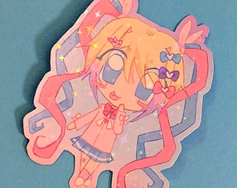 KANGEL Needy Streamer Overload Shiny Vinyl Cut Sticker