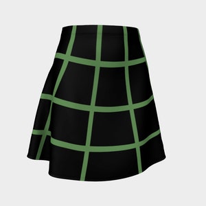 Goth Bff Flare Skirt