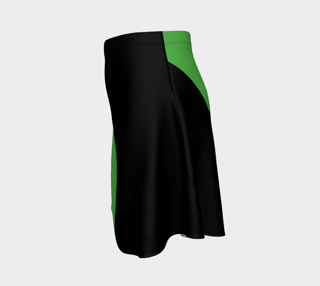 Green Fluor George Skirt