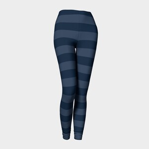 Princess Grey Striped Leggings
