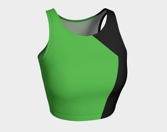 Green Go Crop Top