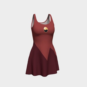 Bird Witch Flare Dress V2