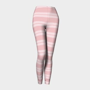 Princess Extra-Pink Striped Leggings