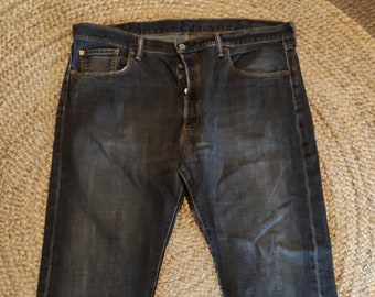 VINTAGE Levis Jeans Grau 501 40/32