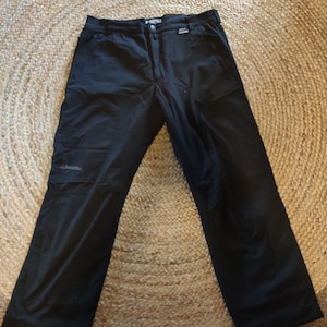 VINTAGE Schöffel warm trousers black size. 50