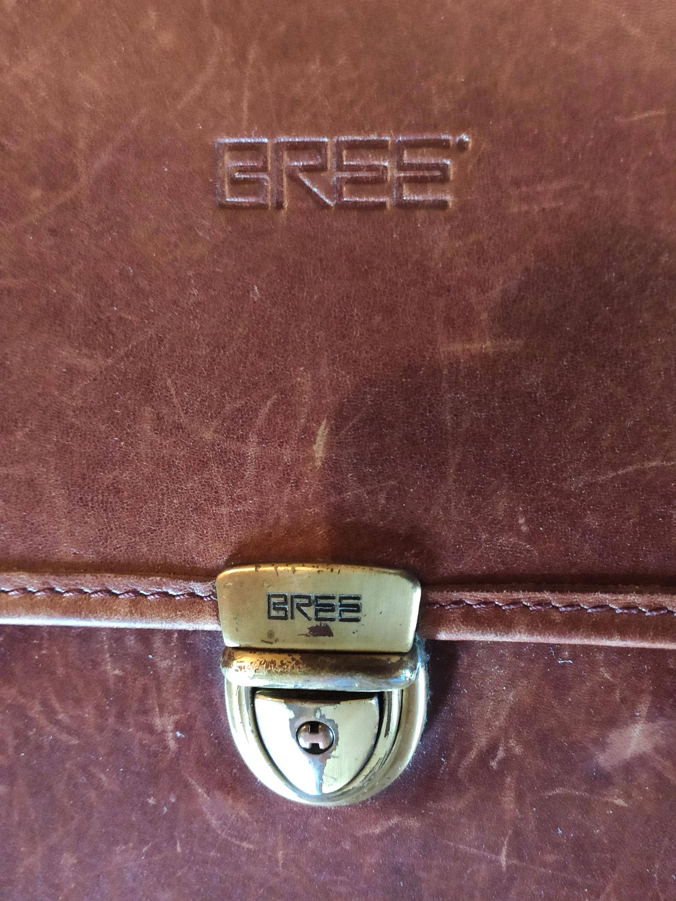 VINTAGE BREE Briefcase Leather Bag Various Pockets 90s - Etsy