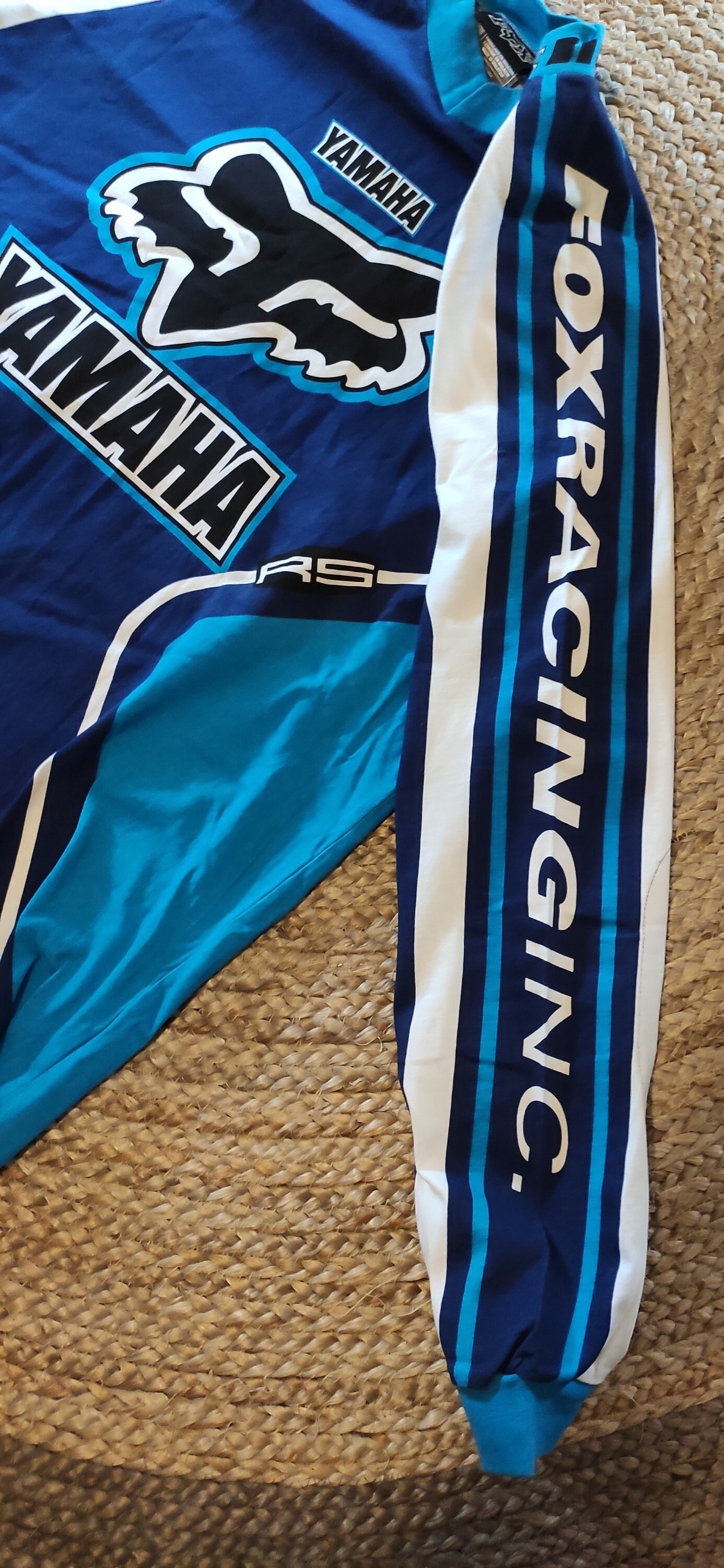 VINTAGE Fox Racing Team Yamaha RS Motocross Jersey XL - Etsy