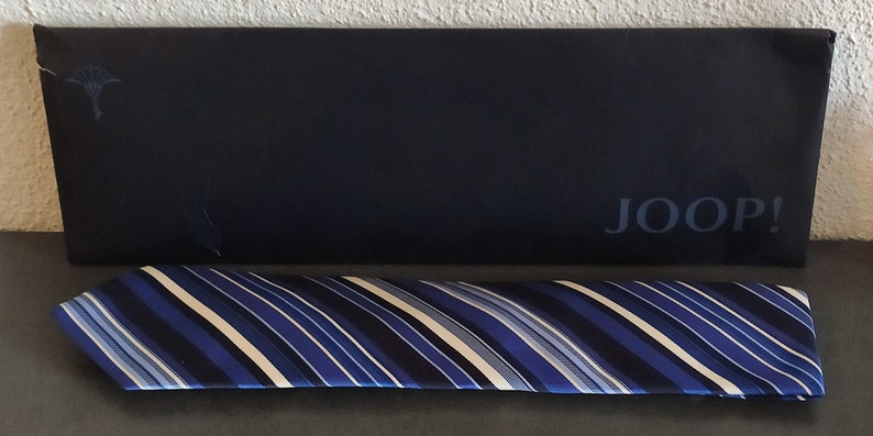 VINTAGE Krawatte JOOP Seide Made in Italy Neu verpackt 90er Bild 1