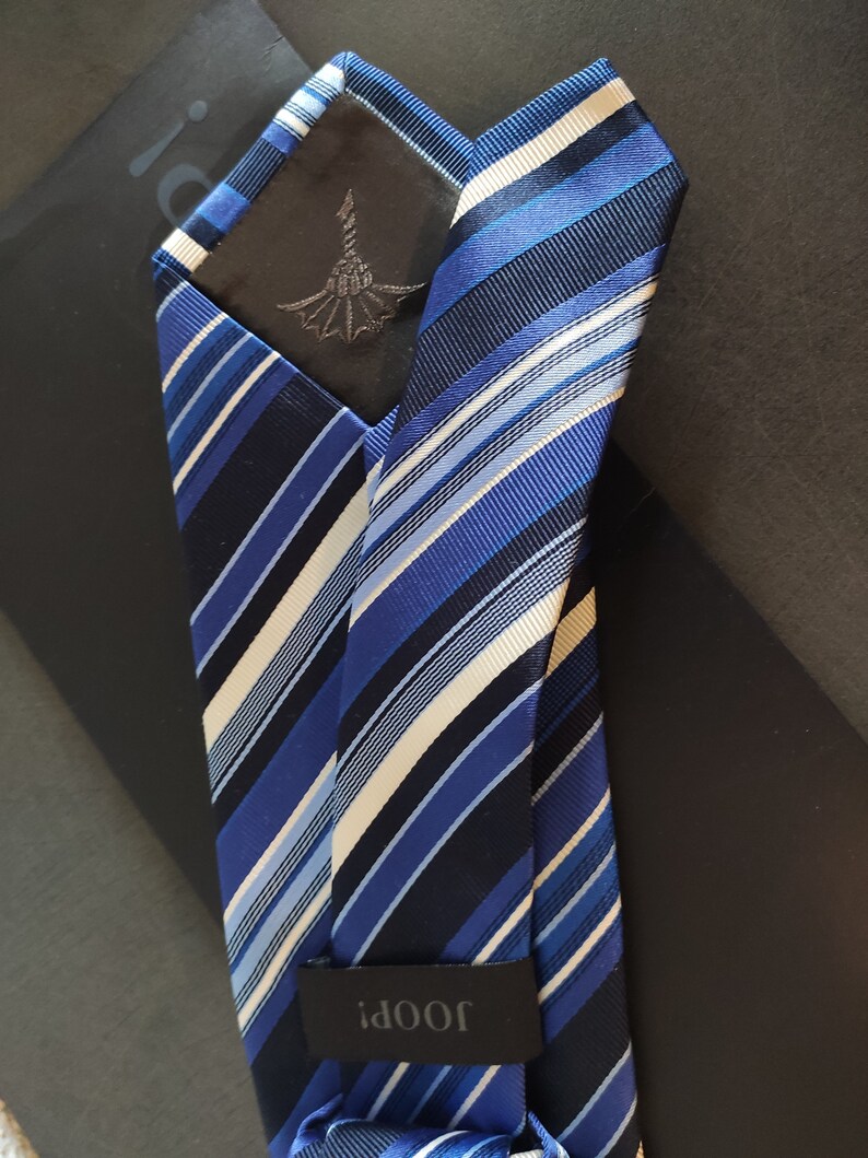 VINTAGE Krawatte JOOP Seide Made in Italy Neu verpackt 90er Bild 3