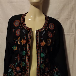 VINTAGE jacket PALAK (India) size. M viscose