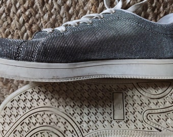 Vintage Only Sneakers, Storlek 40, Silver, 80-tal