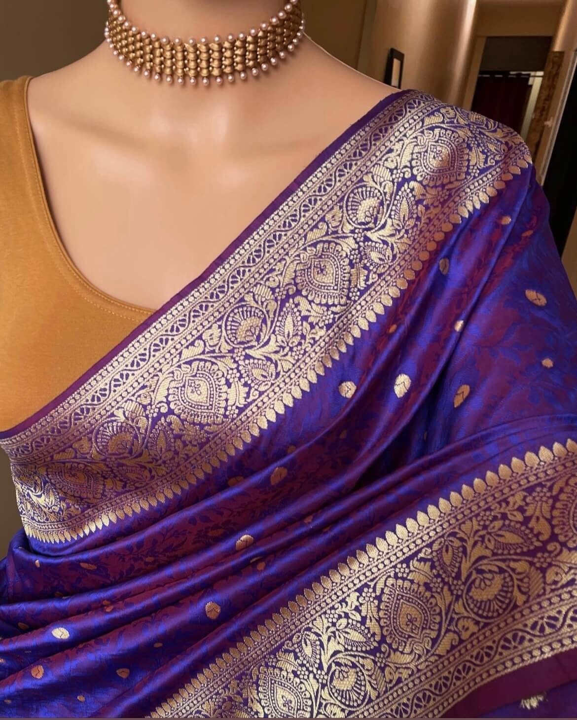 Wedding shalu colour cheap