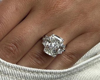 Radiant Engagement Rings