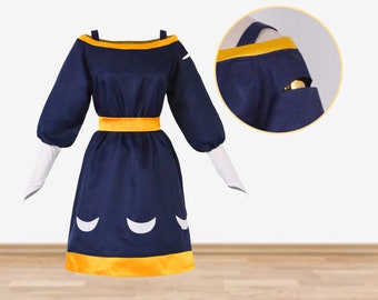 Owl Cos House Amity Costume, The Owl House Cosplay Halloween Full Sets Amity Cosplay Outfits