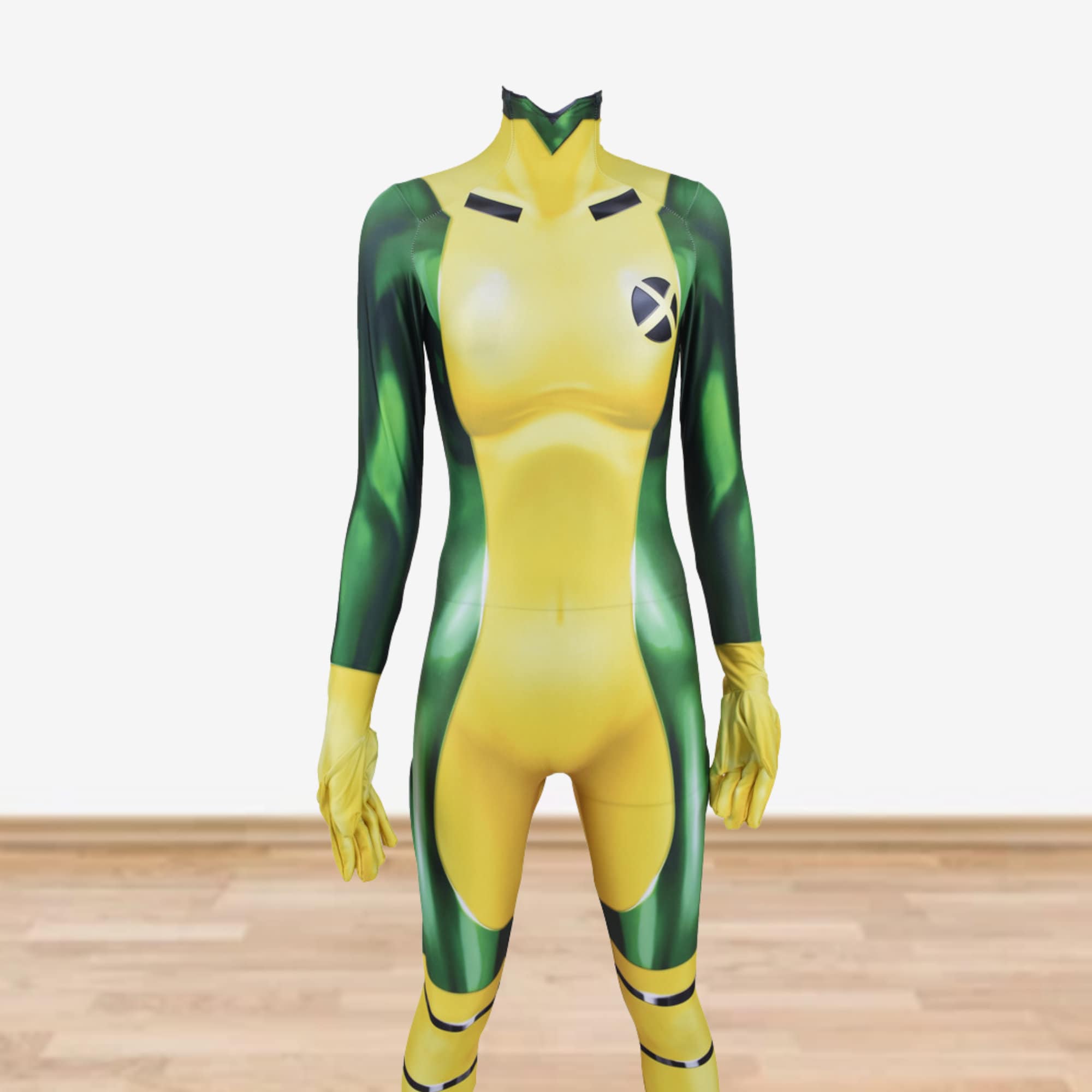 Xmen Bodysuit Rogue X Men Cosplay Bodysuit Anna Marie Rogue 3D