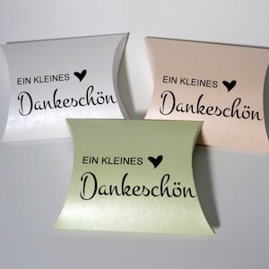Geschenkverpackung "Ein kleines Dankeschön" / Give Away / Geschenk / / 3er Set / Geschenkverpackung / Geldgeschenk