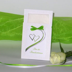 Freudentränen Hochzeit - Taschentuchhülle - Hochzeitsaccessoire - 10 Stück - Freudentränen Hochzeit - Trauung - Taschentuchtasche - Harmonie