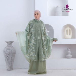 Serie Arisha - Mini bolso de mano portátil para oración islámica 2 en 1 para adultos, el regalo perfecto para ella, mujeres musulmanas, vestido con hijab, regalo para ella